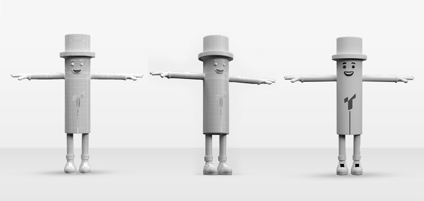 Mascot design services for Trubore Pipes Mascot design services for Trubore Pipes